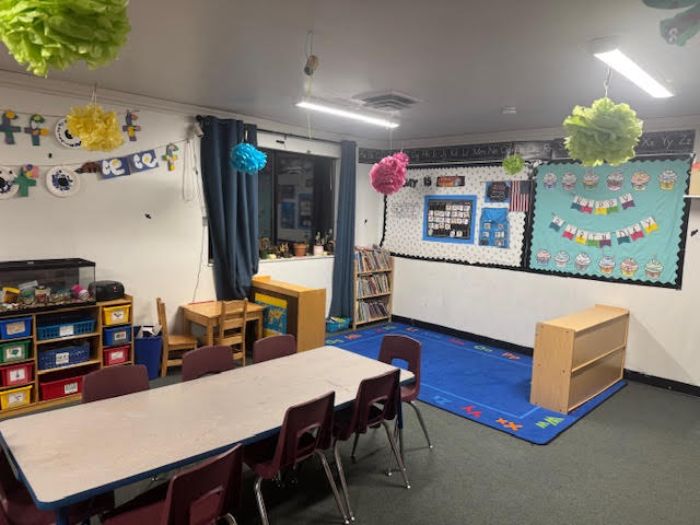 infant child with toys